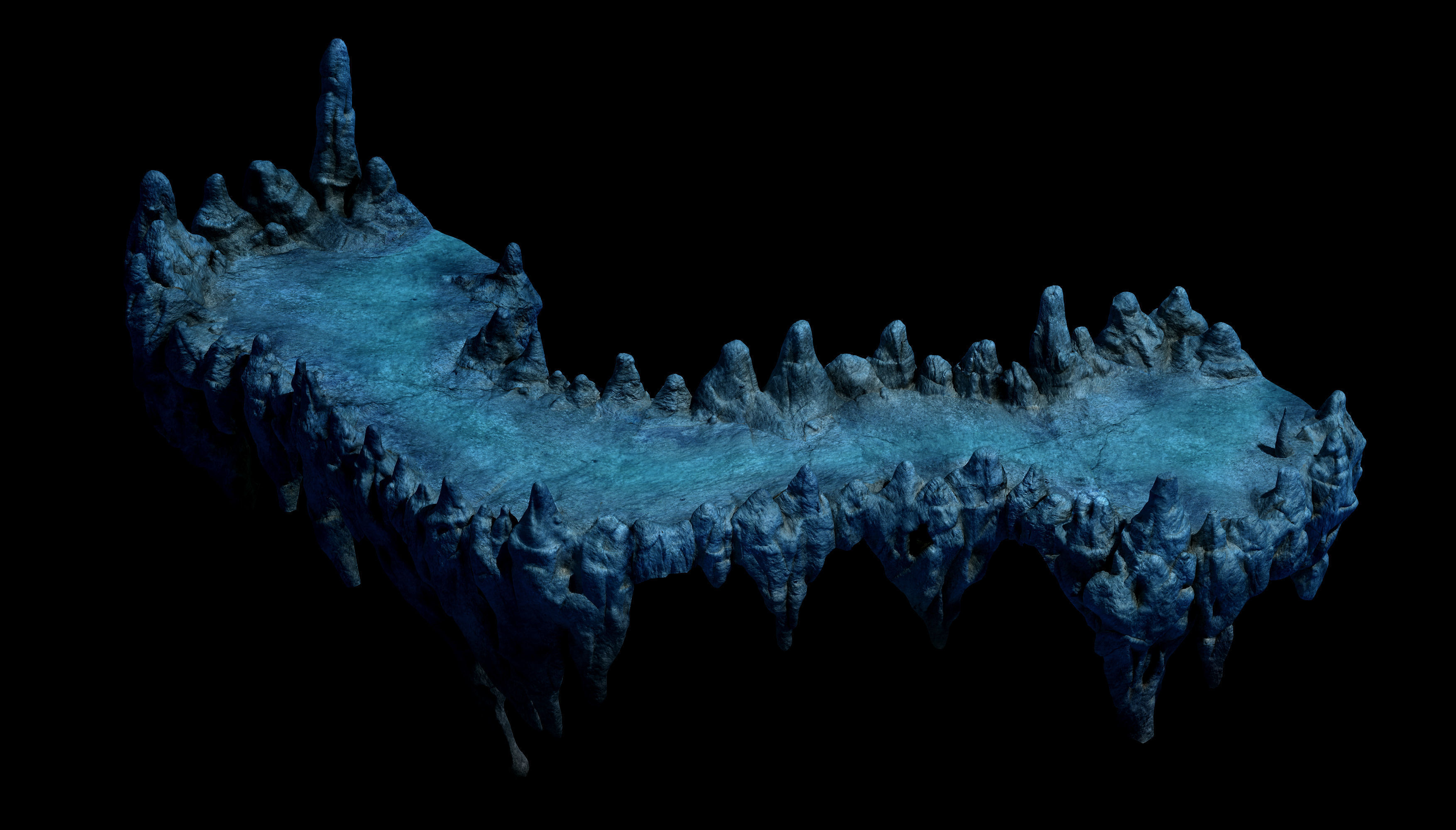 Magic Palace - Hill Road 002 3D model_1