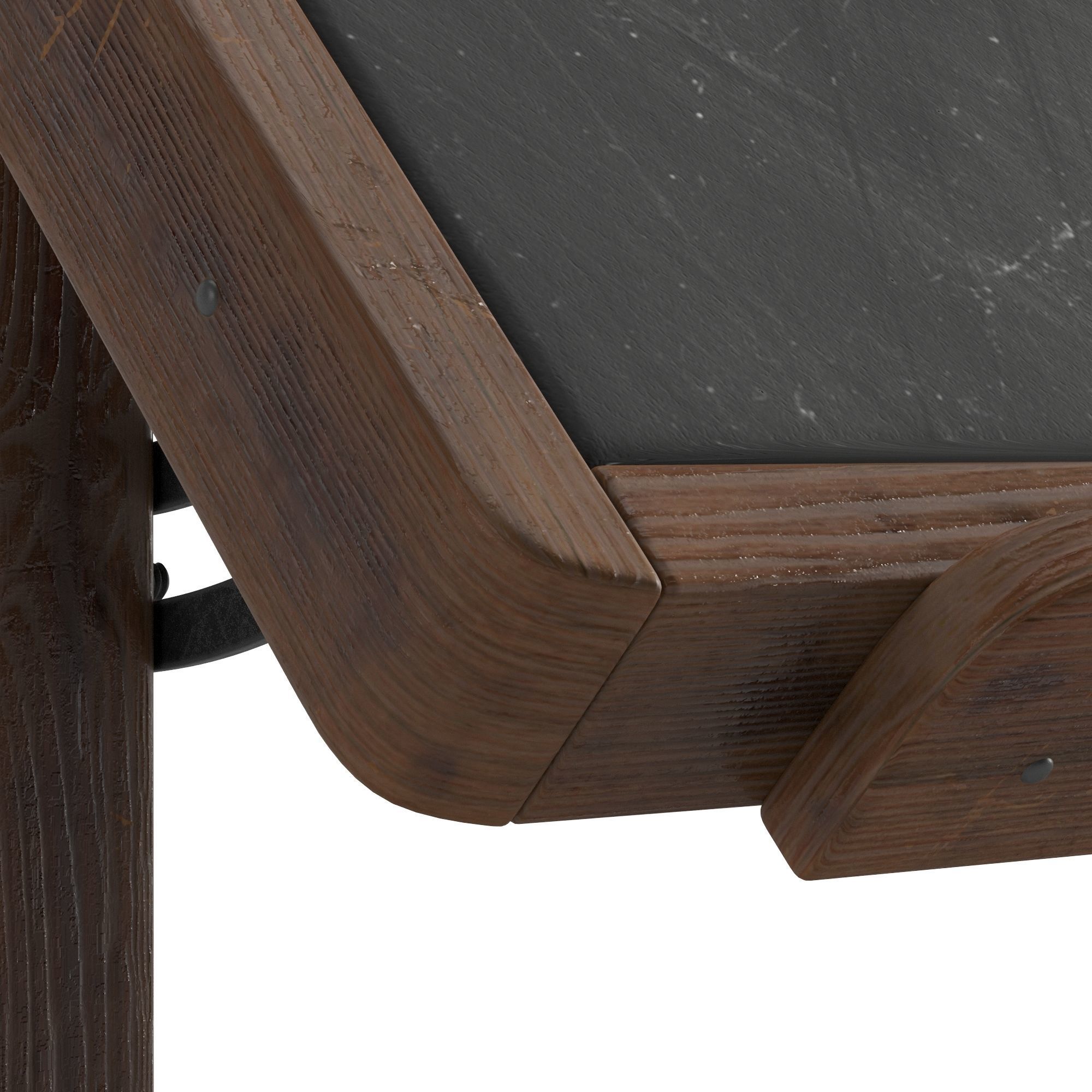 Drafting Table with Blackboard 3D model_4