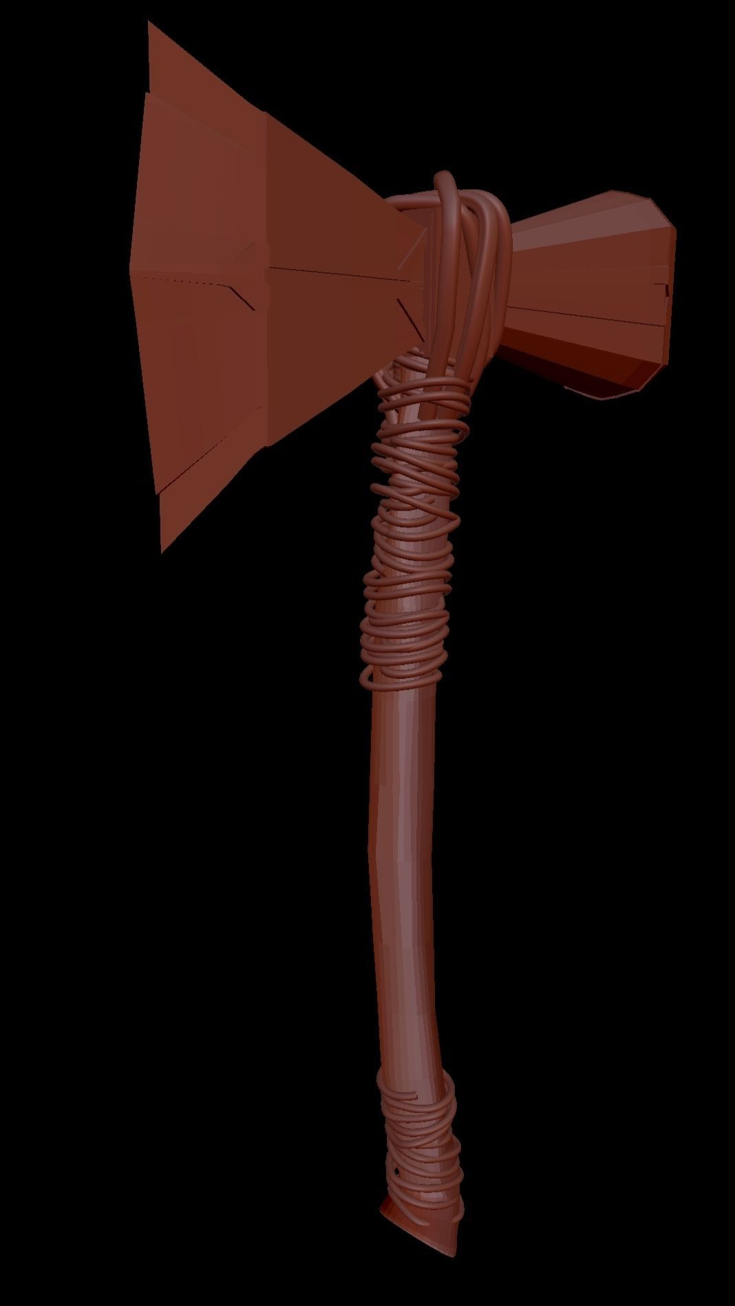 Stormbreaker wrath of gods melee weapon 3D model_7