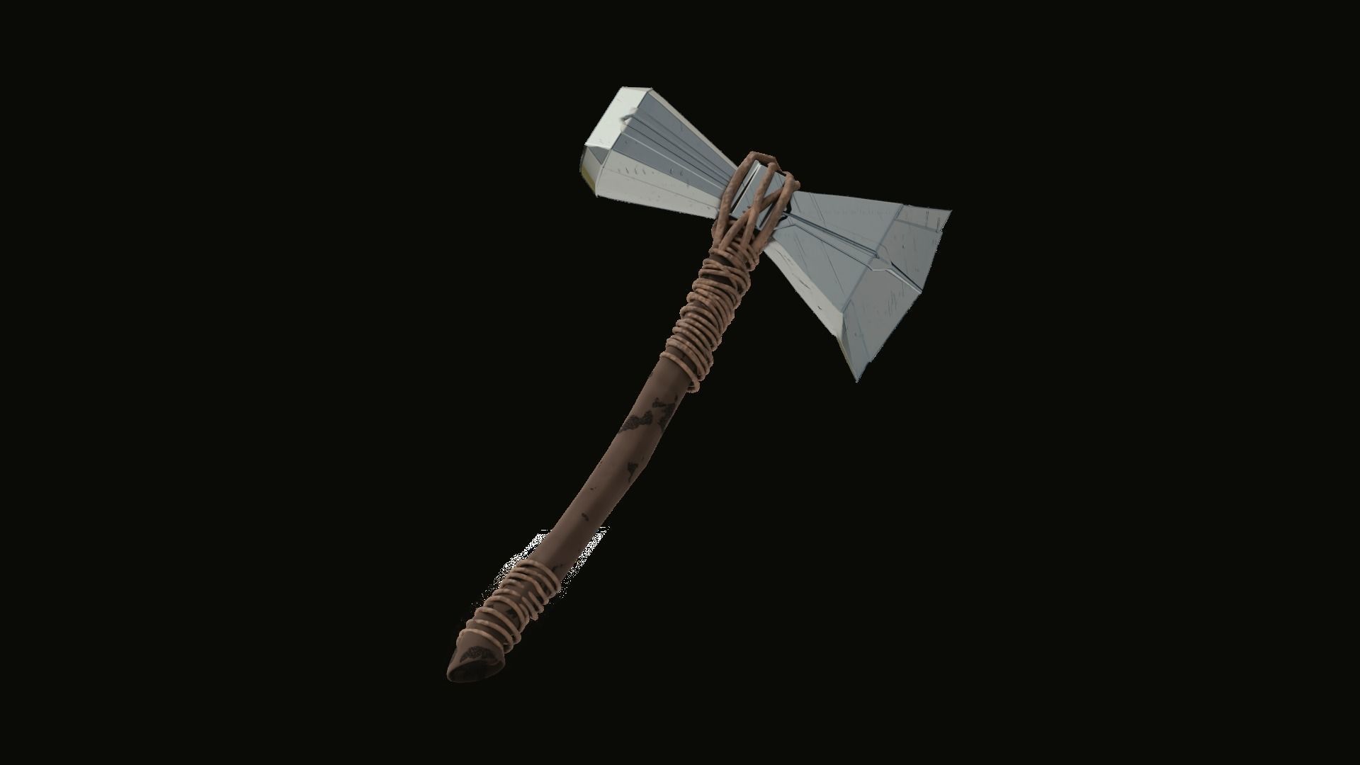 Stormbreaker wrath of gods melee weapon 3D model_38