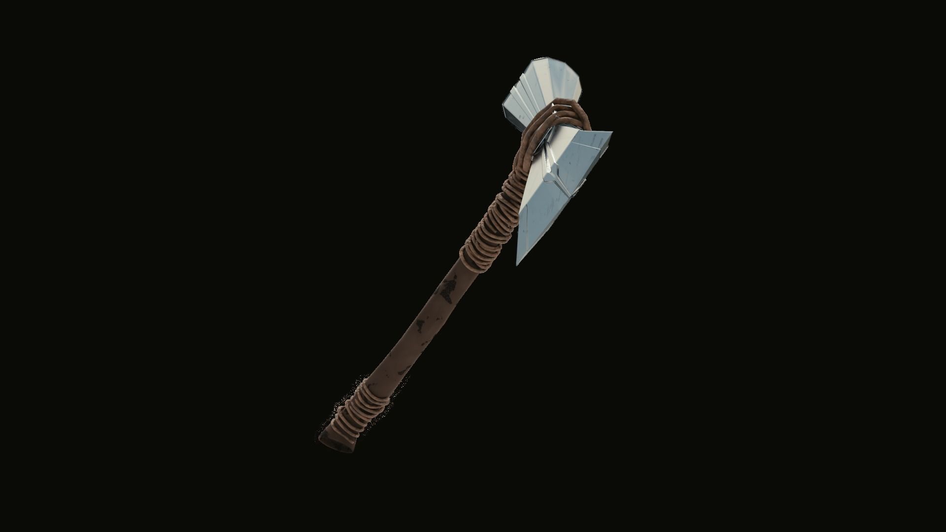 Stormbreaker wrath of gods melee weapon 3D model_24