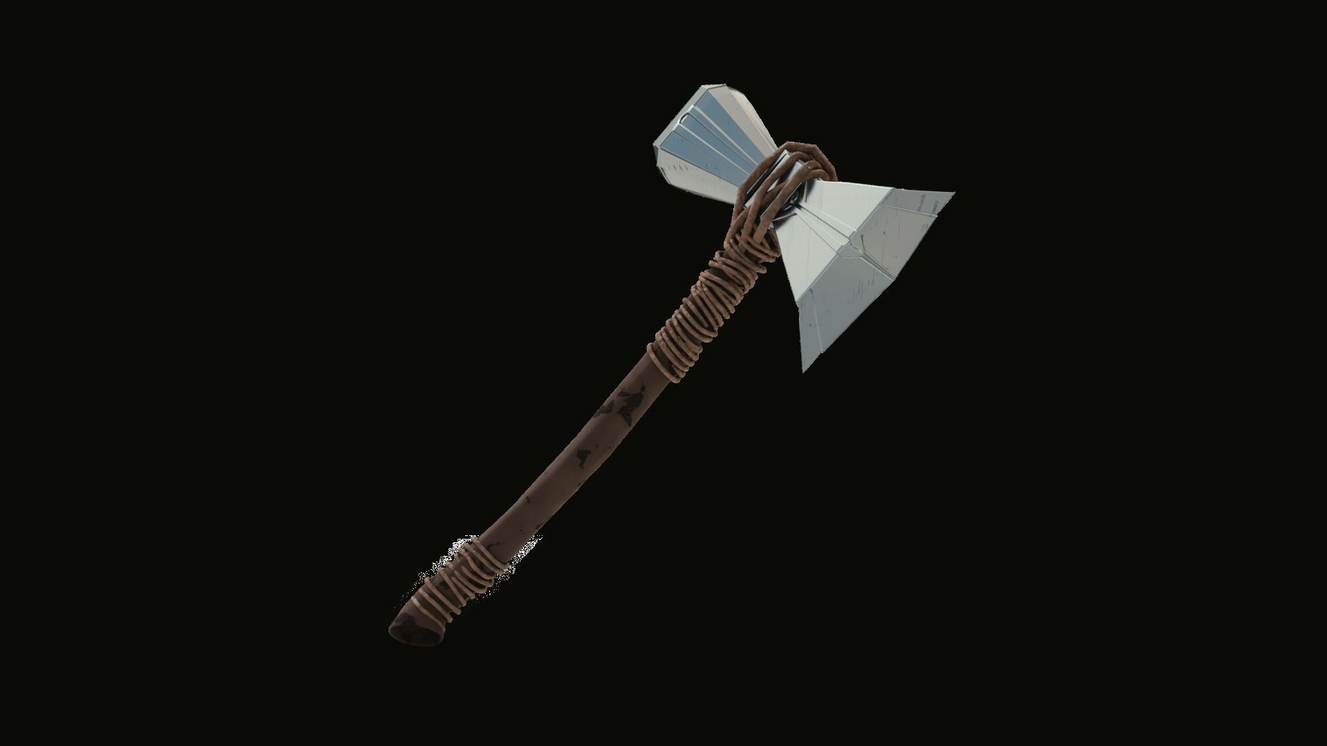 Stormbreaker wrath of gods melee weapon 3D model_18