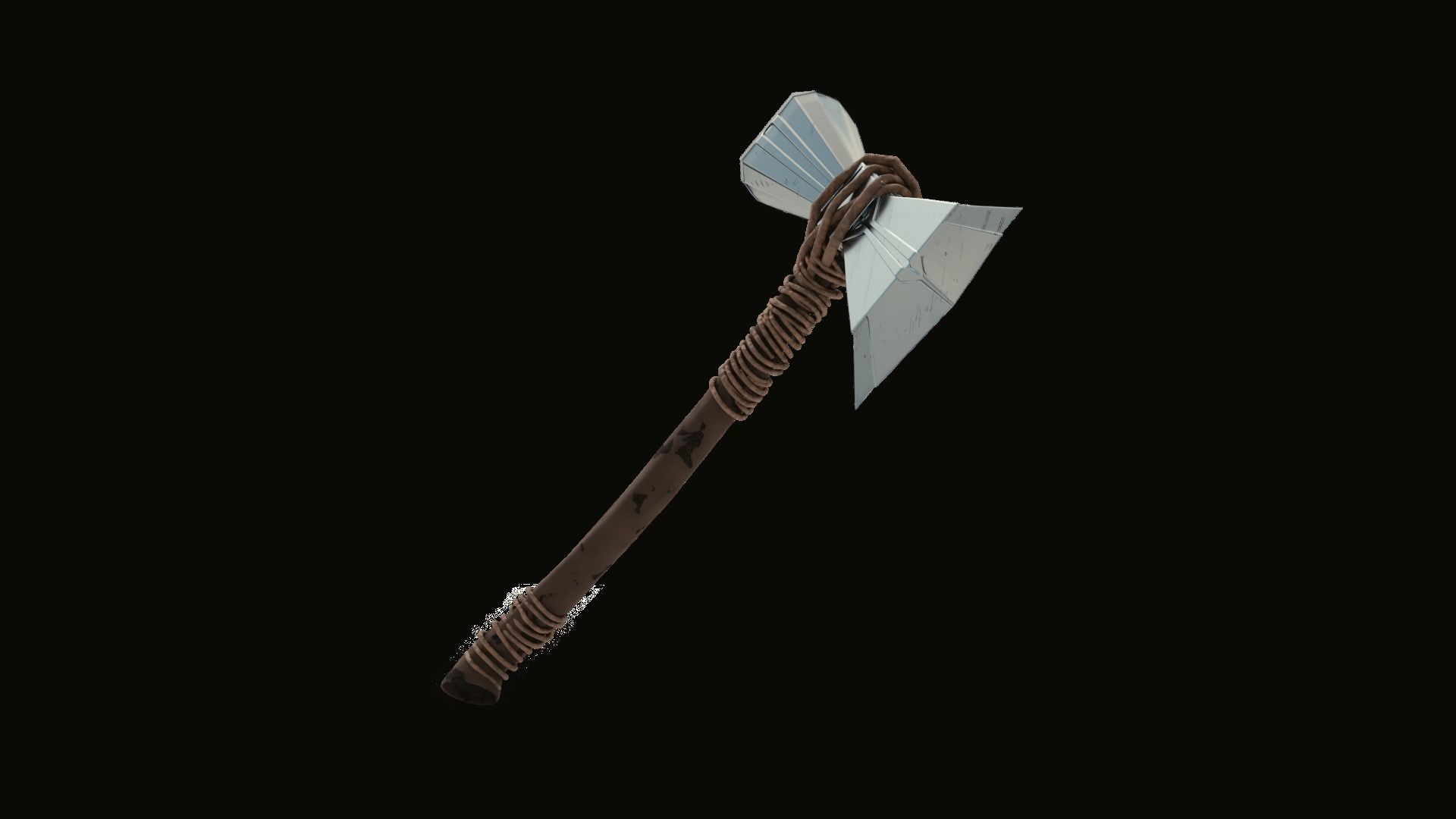 Stormbreaker wrath of gods melee weapon 3D model_22