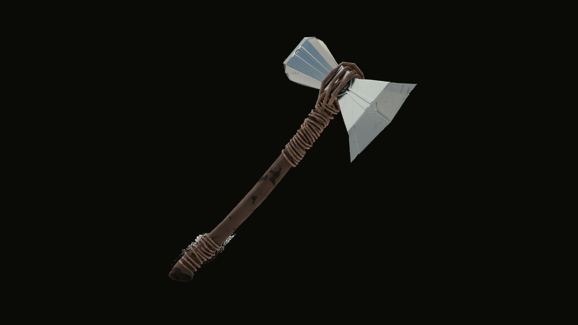 Stormbreaker wrath of gods melee weapon 3D model_19