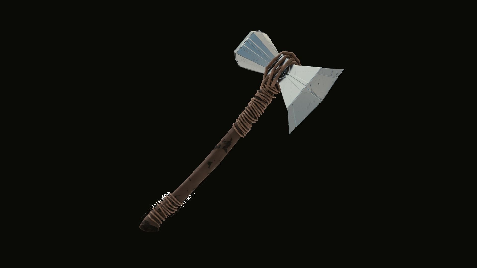 Stormbreaker wrath of gods melee weapon 3D model_45