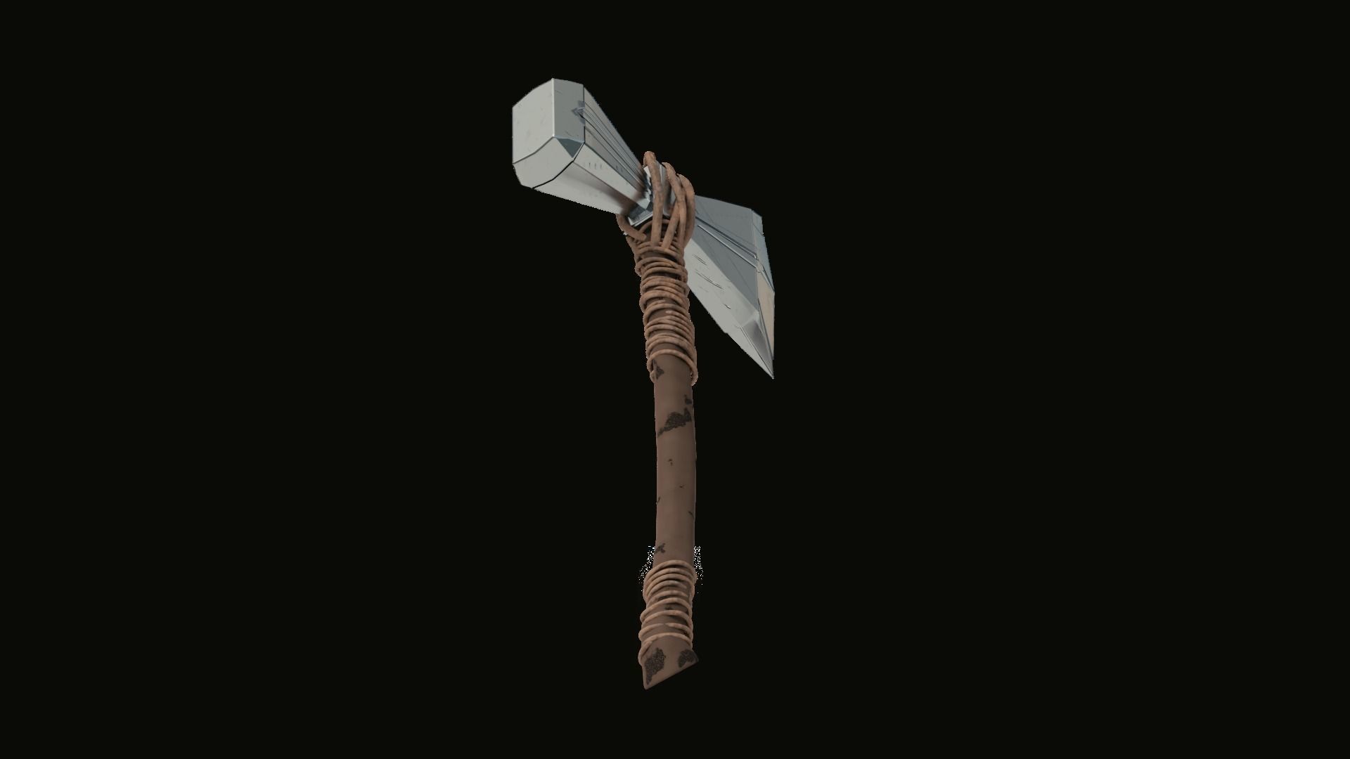 Stormbreaker wrath of gods melee weapon 3D model_39