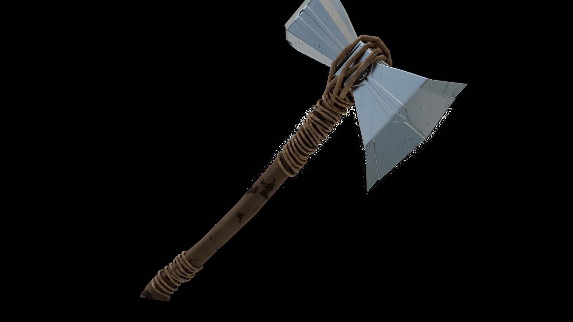 Stormbreaker wrath of gods melee weapon 3D model_15