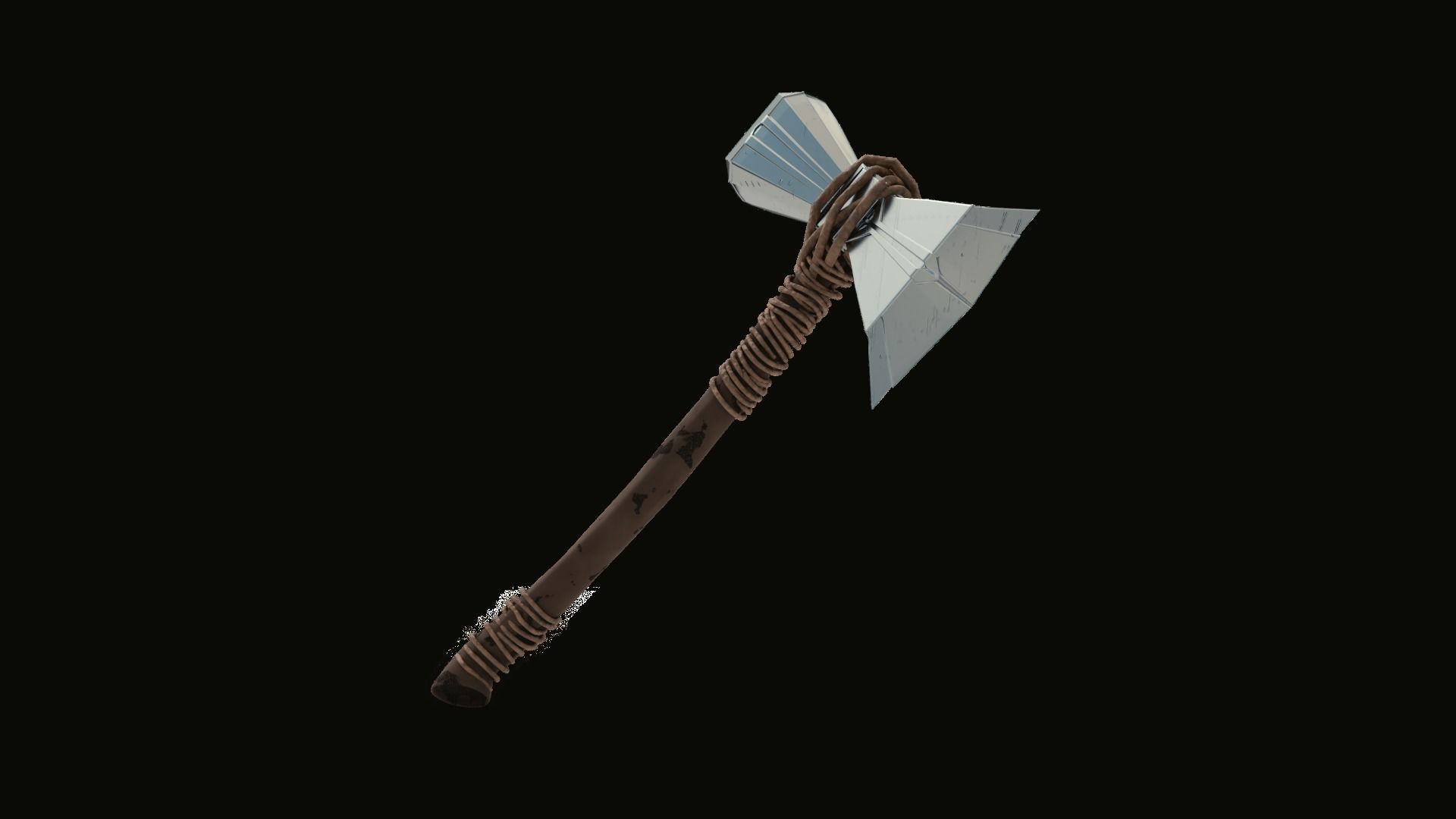 Stormbreaker wrath of gods melee weapon 3D model_20