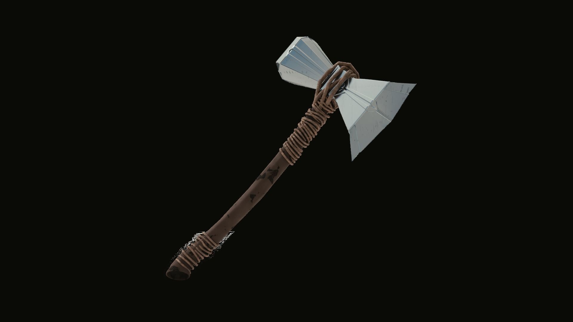 Stormbreaker wrath of gods melee weapon 3D model_44