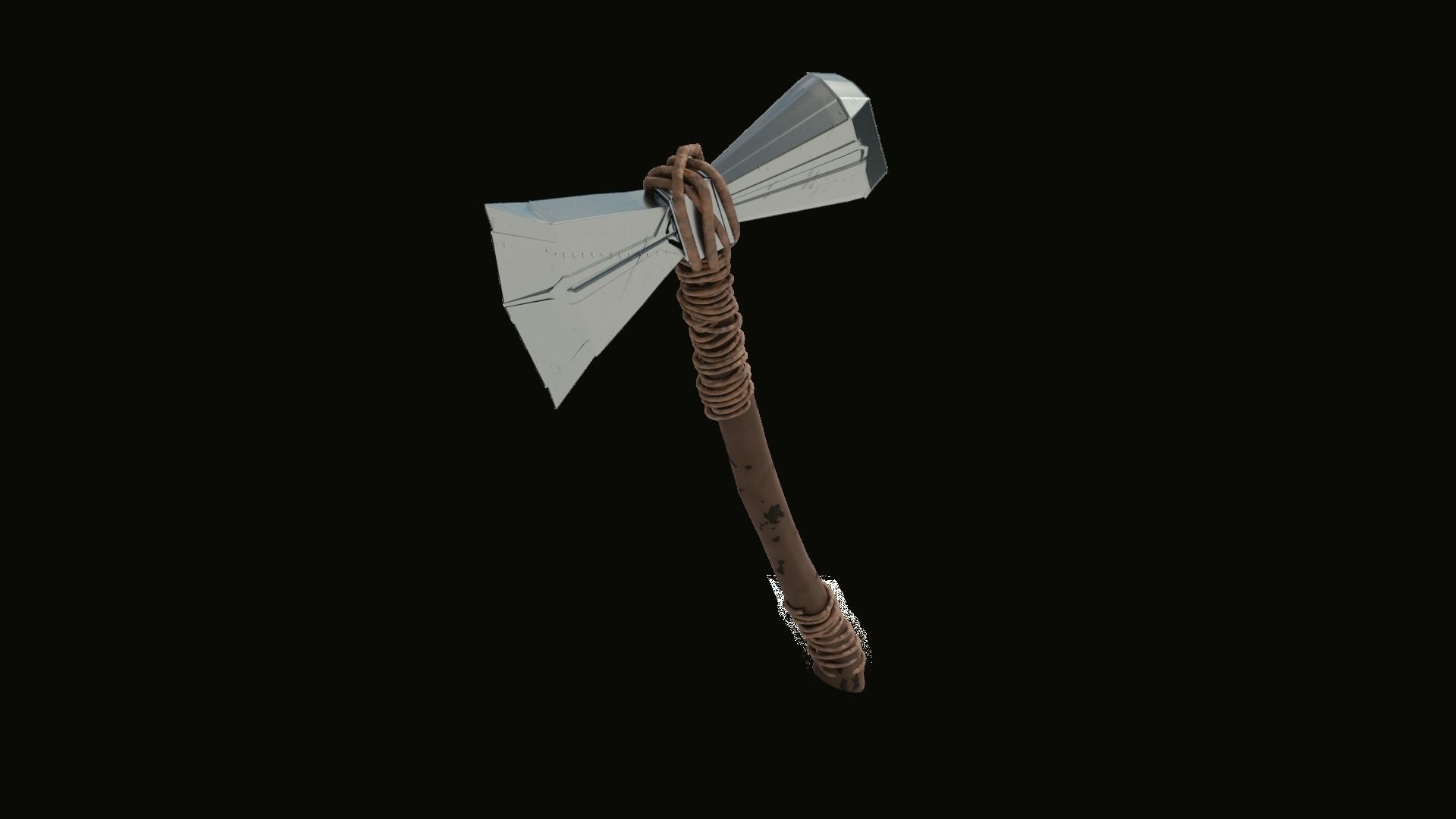 Stormbreaker wrath of gods melee weapon 3D model_26
