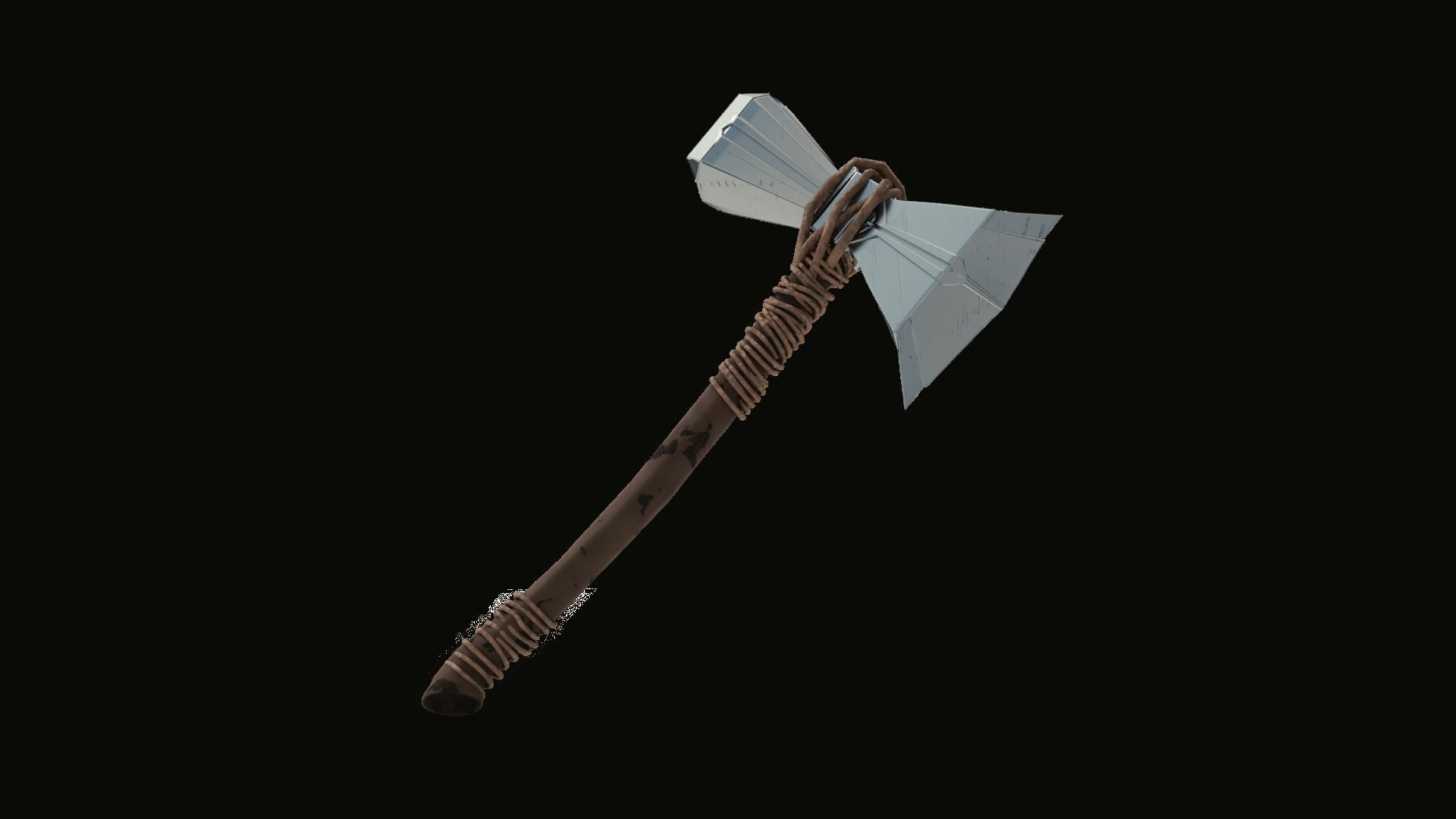 Stormbreaker wrath of gods melee weapon 3D model_42