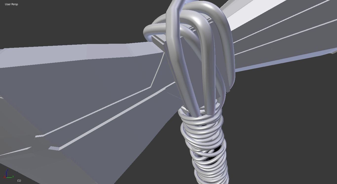 Stormbreaker wrath of gods melee weapon 3D model_5