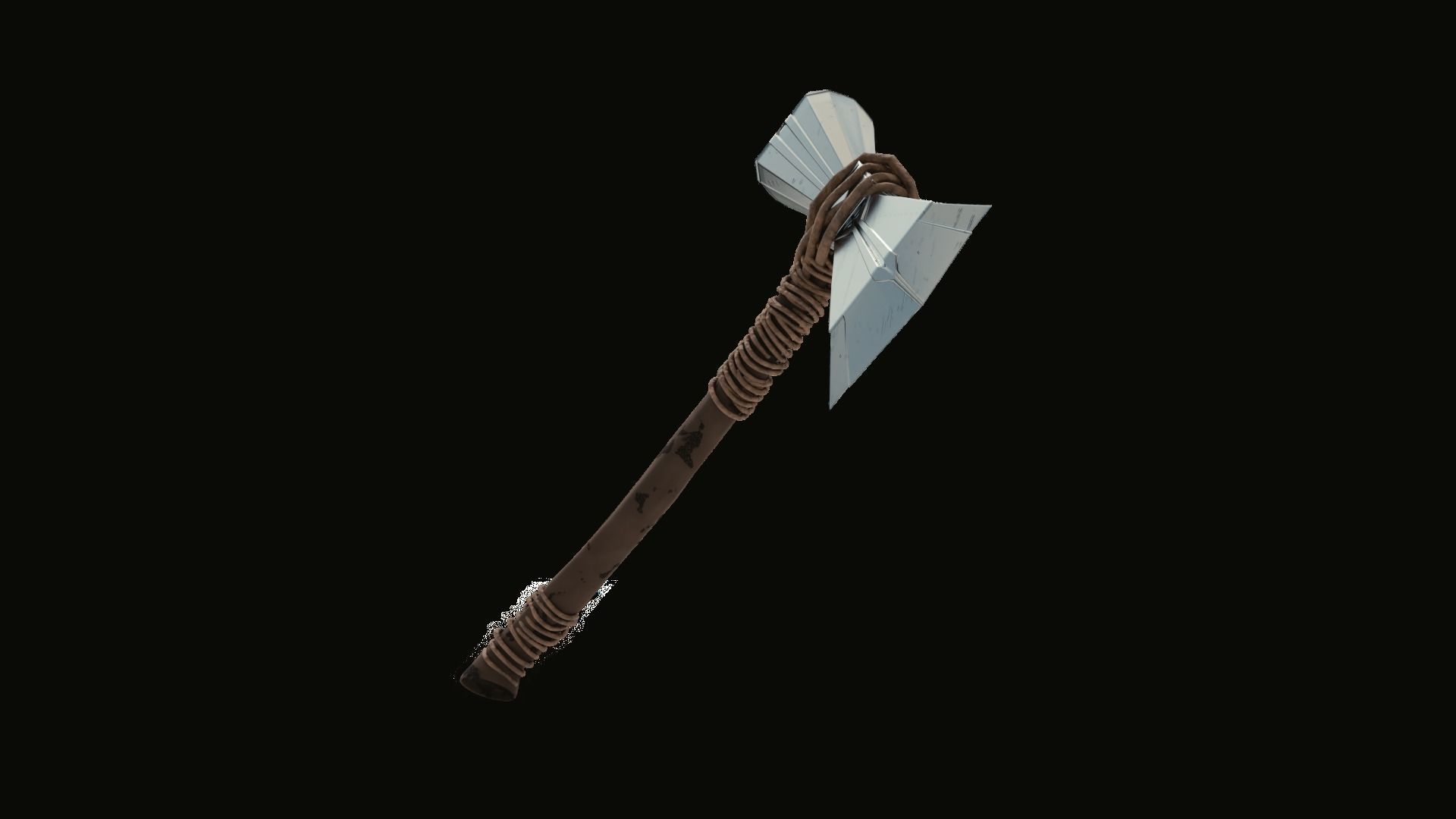 Stormbreaker wrath of gods melee weapon 3D model_21