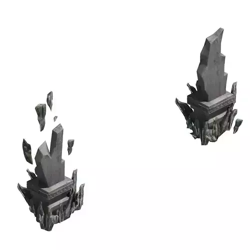 Magic Palace - Mountain - Stone tablet