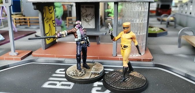buckethead soldiers 3D print model