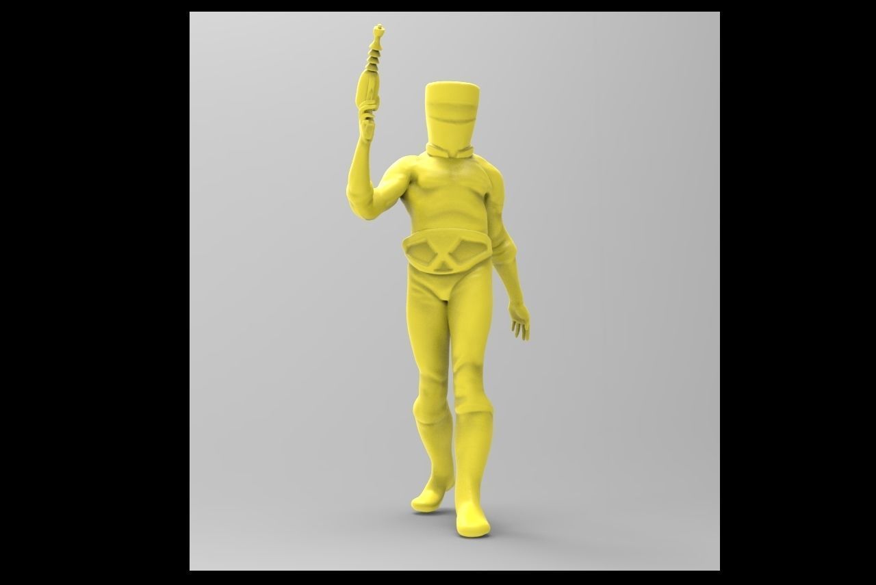 buckethead soldiers 3D print model_2