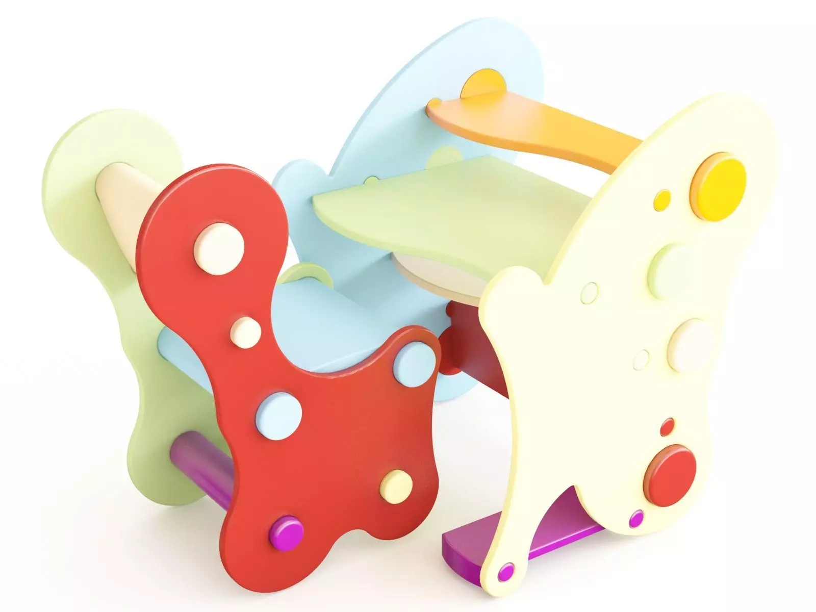 Children table 3D model_0