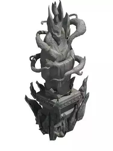 Demon Palace - Mysterious Statues 01