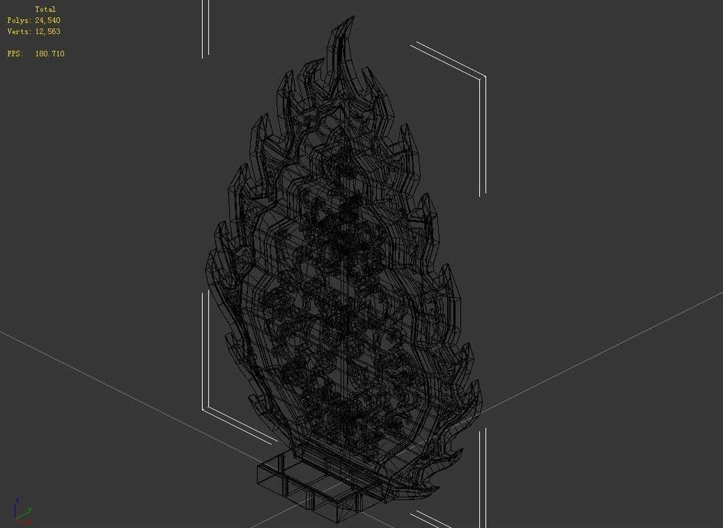 Magic Palace - Stone 001 3D model_3