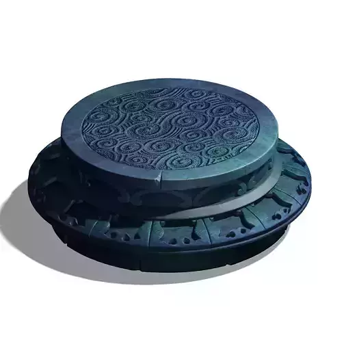 Demon Palace - Religion - Buddha base 001