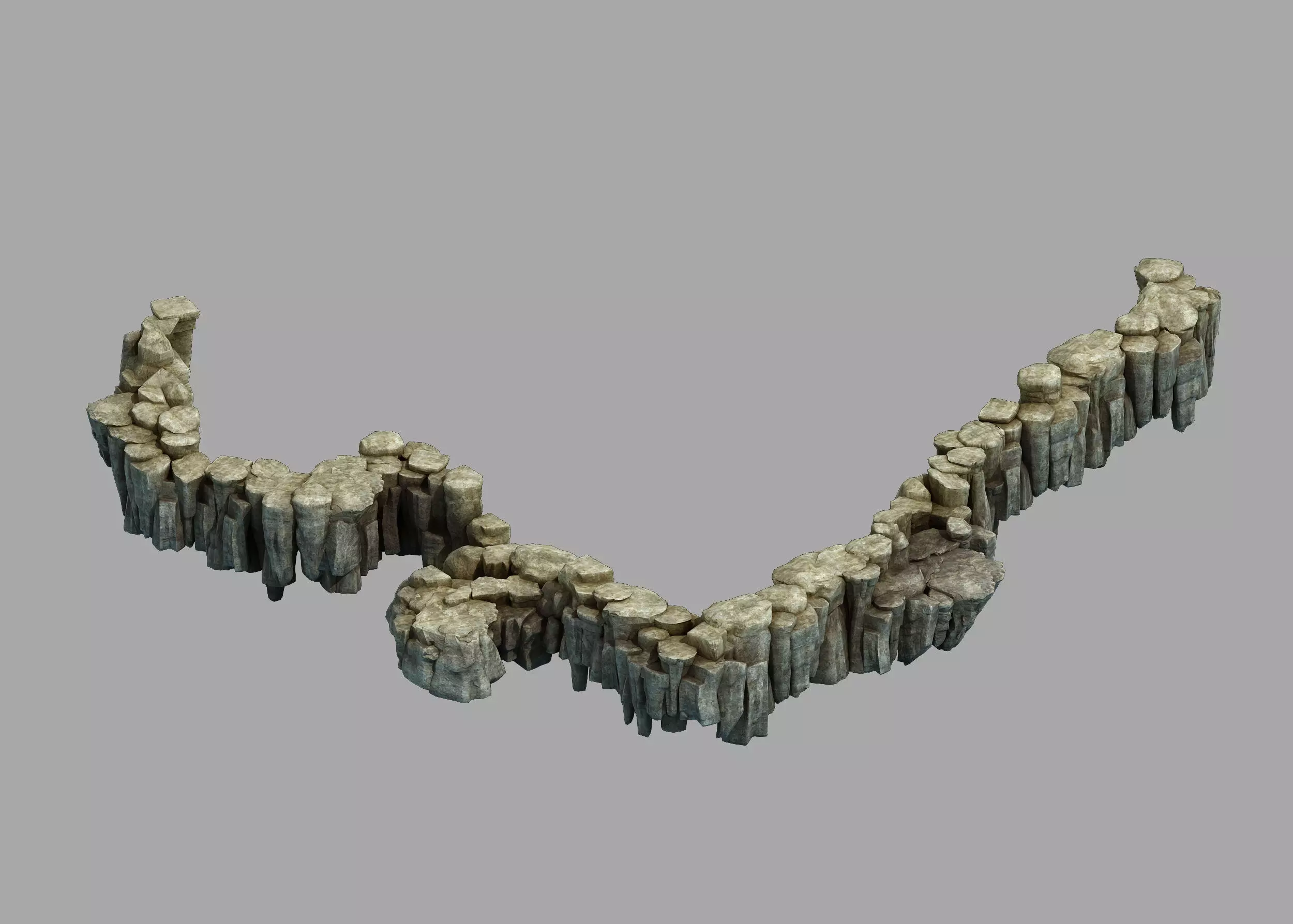 Southern Suburbs - Stone Mountain 03 3D model