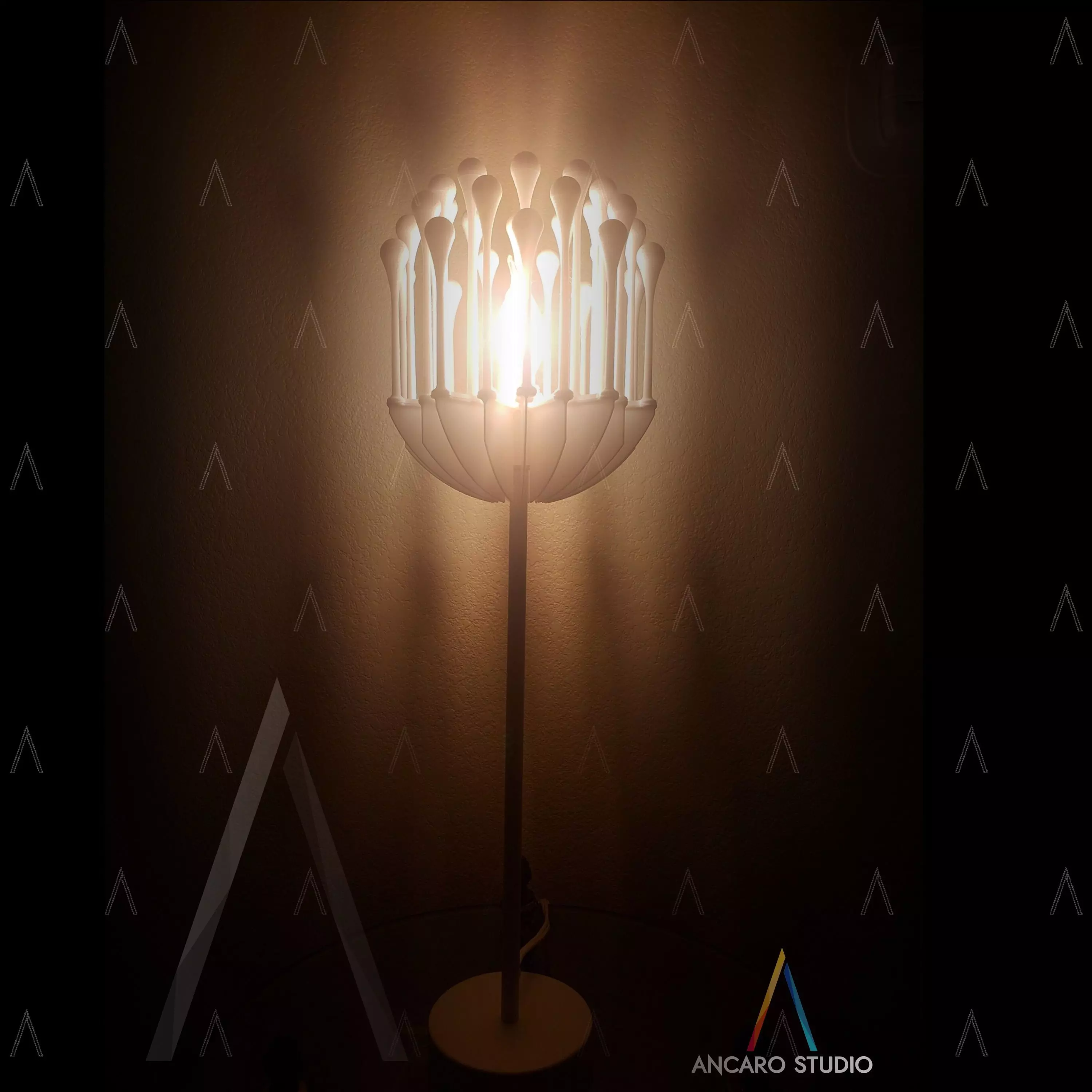 ASTELA -3D PRINTED LAMP SHADE- 3D print model