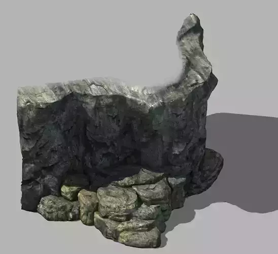 Mountain Hengshan - Cliff 02