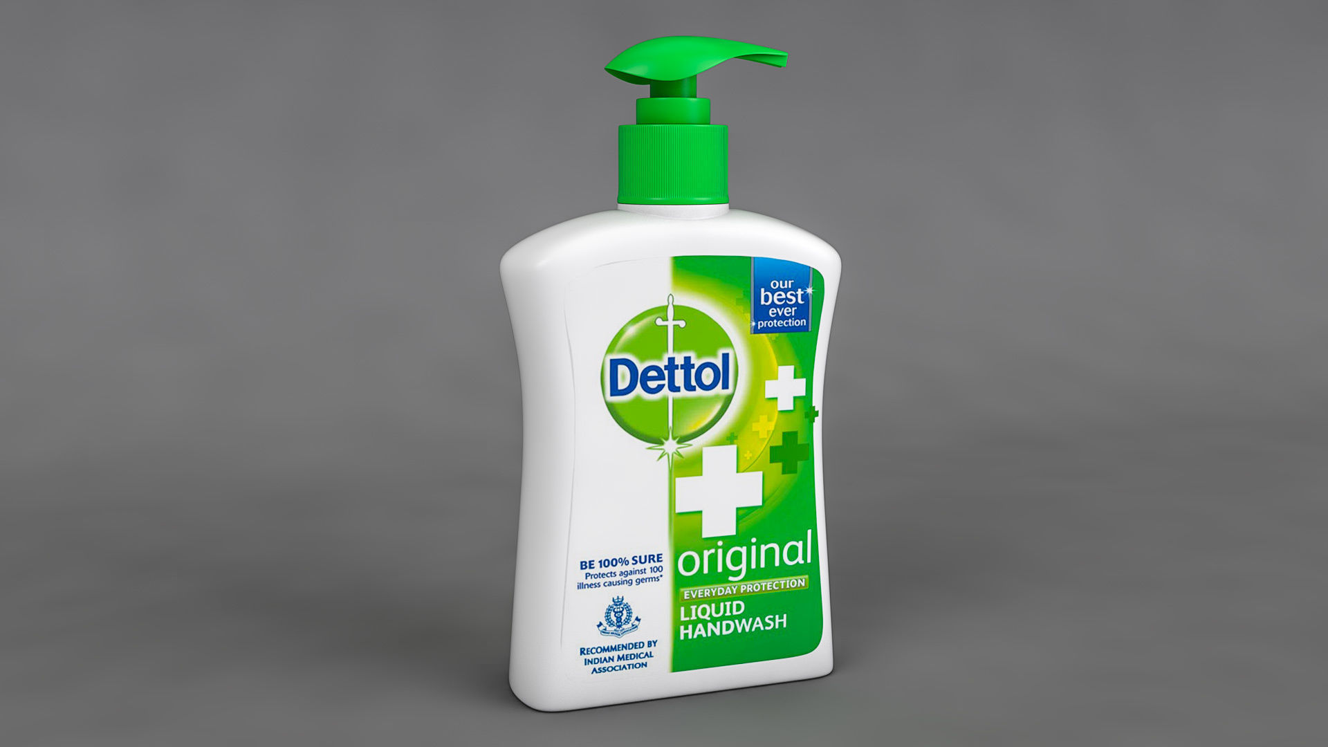 Liquid Hand Wash 3D model_9