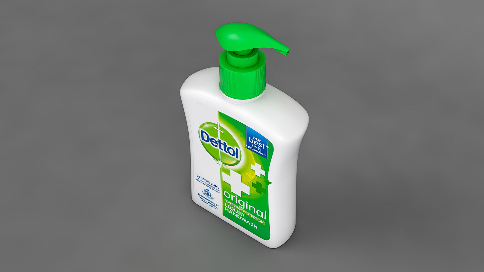 Liquid Hand Wash 3D model_12