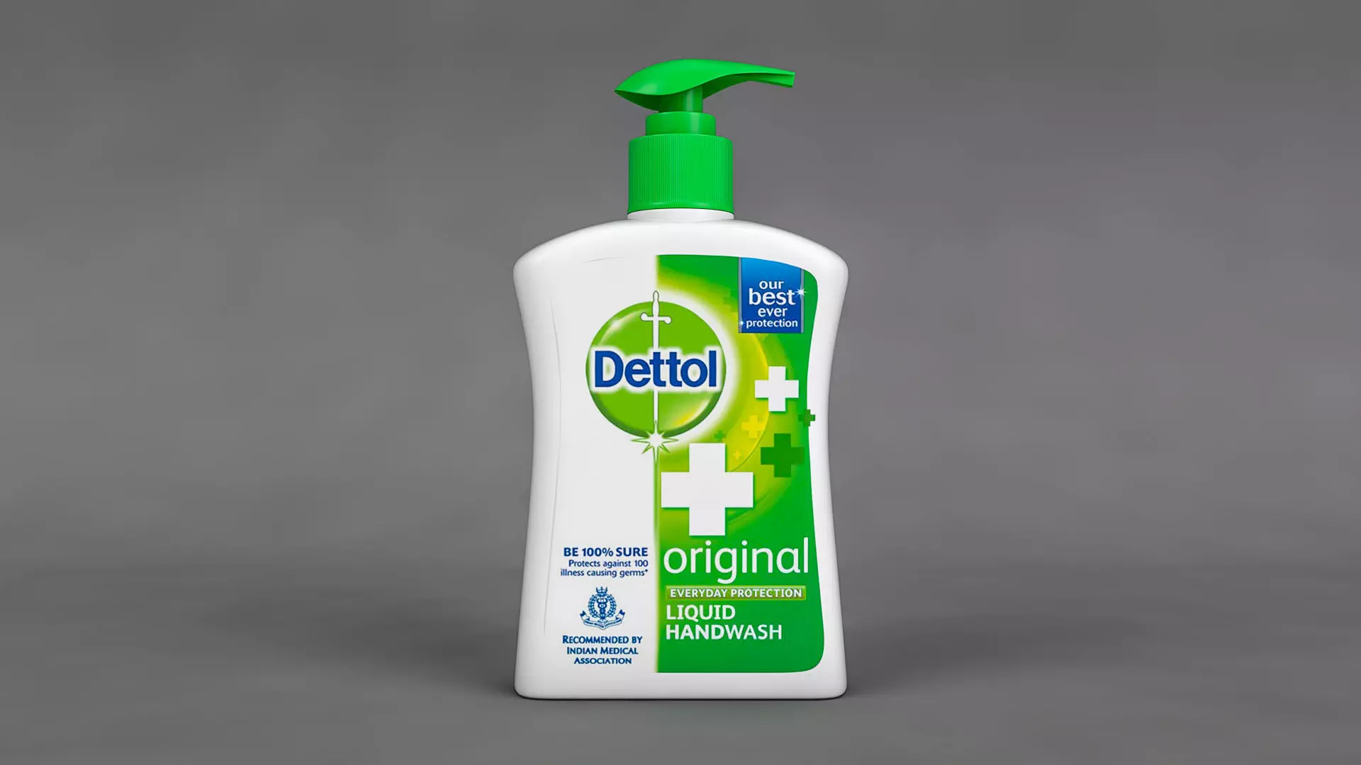 Liquid Hand Wash 3D model_0