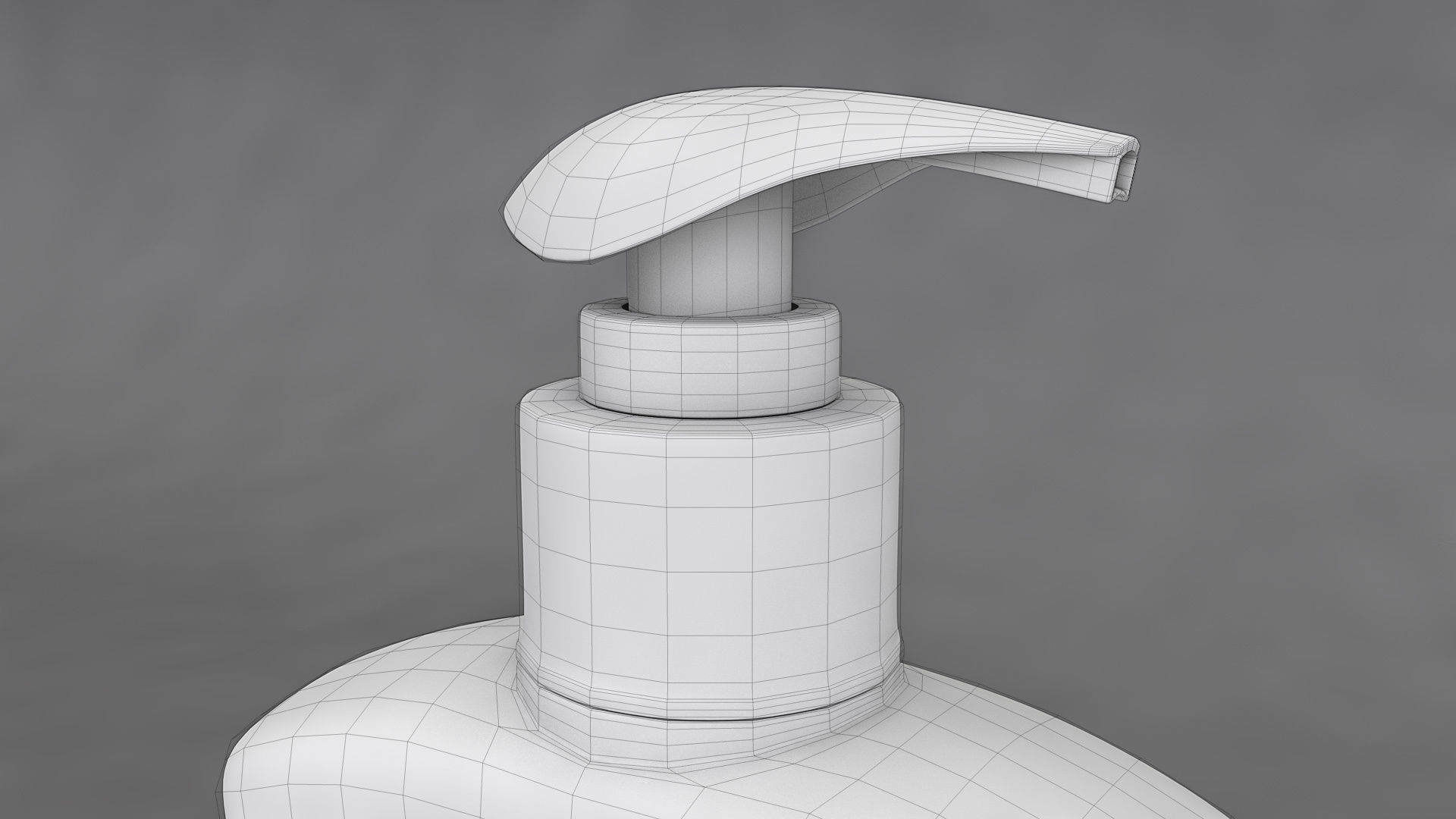 Liquid Hand Wash 3D model_16