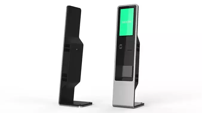 Ground Totem Self Service 01 3D model