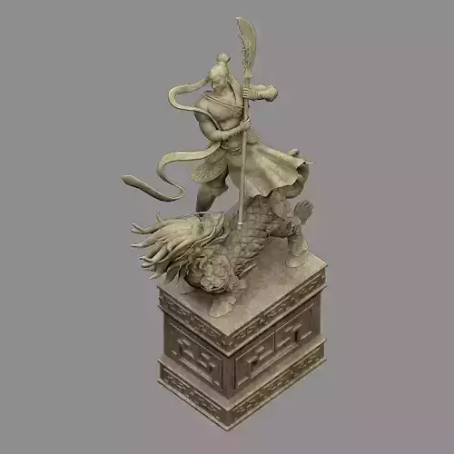 Kirin - Soldier - Warrior Statue