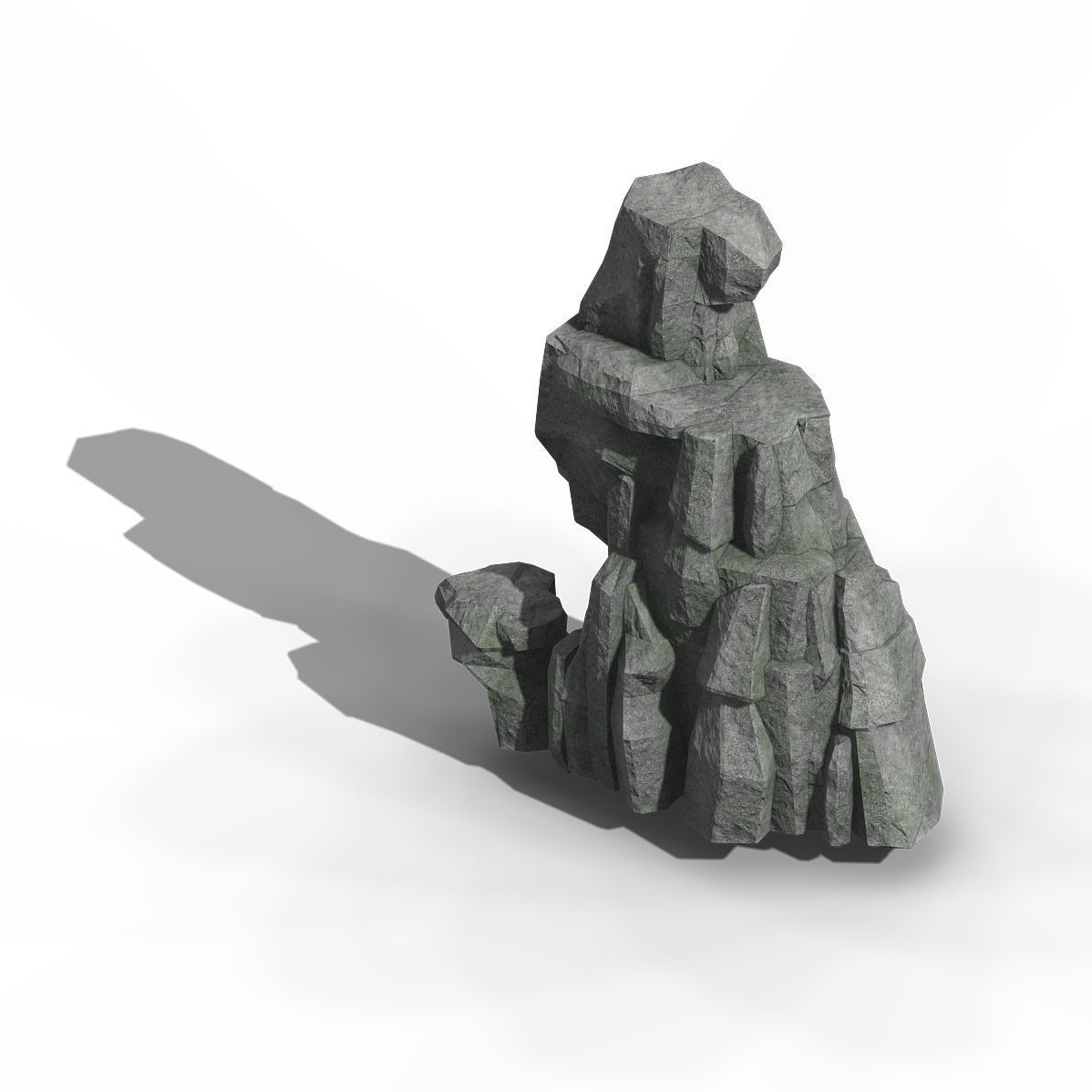 Qingyun Mountain - Mountain -01 3D model_1