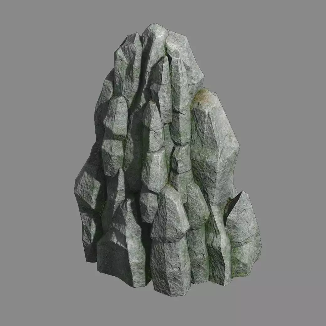 Qingyun Mountain - Mountain -02 3D model_0