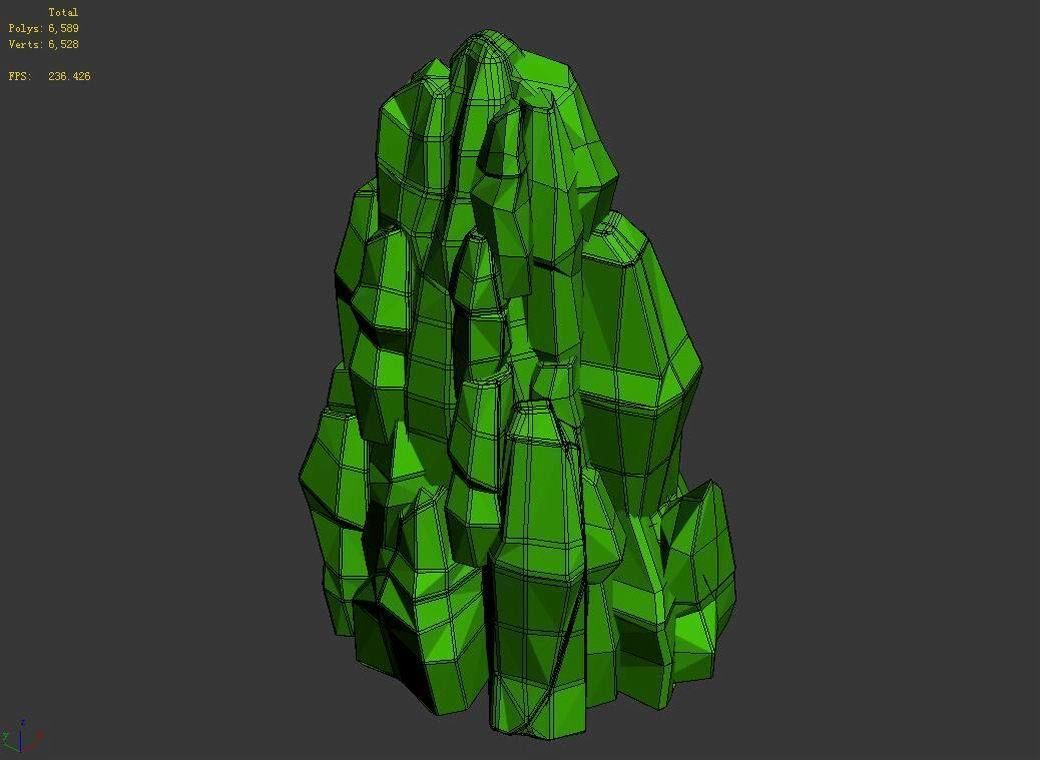 Qingyun Mountain - Mountain -02 3D model_3