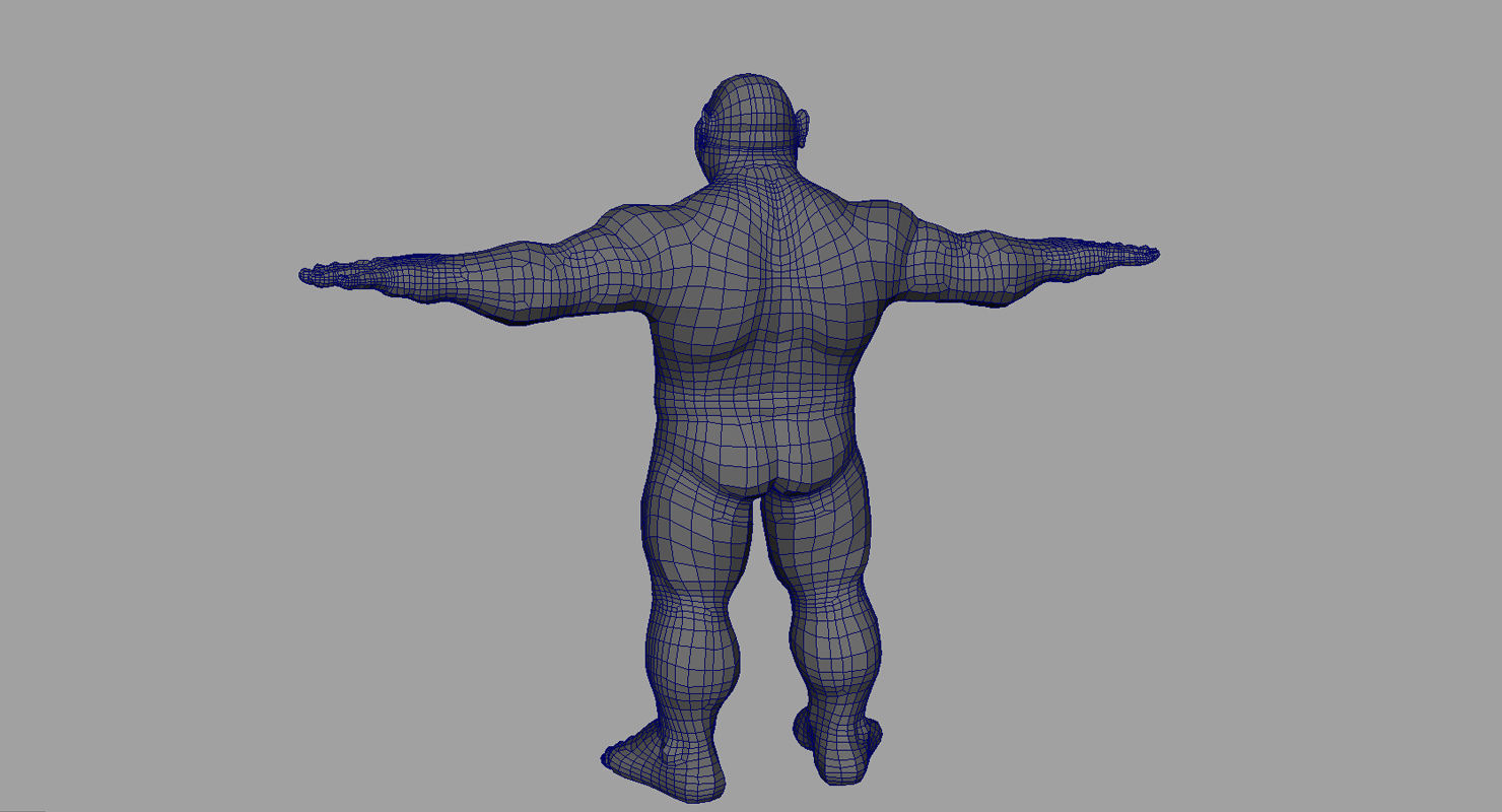 monster 3d model skull with teeth 3D model_4