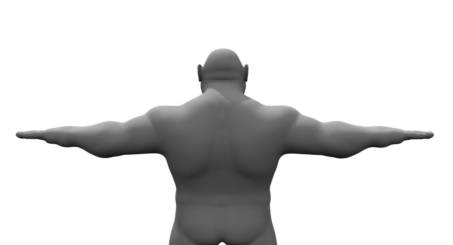 monster 3d model skull with teeth 3D model_7