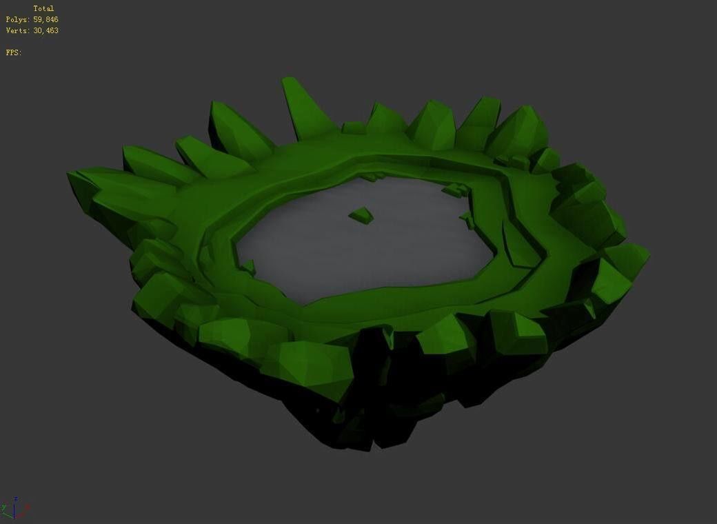 Qingyun Mountain - Mountain -06 3D model_4