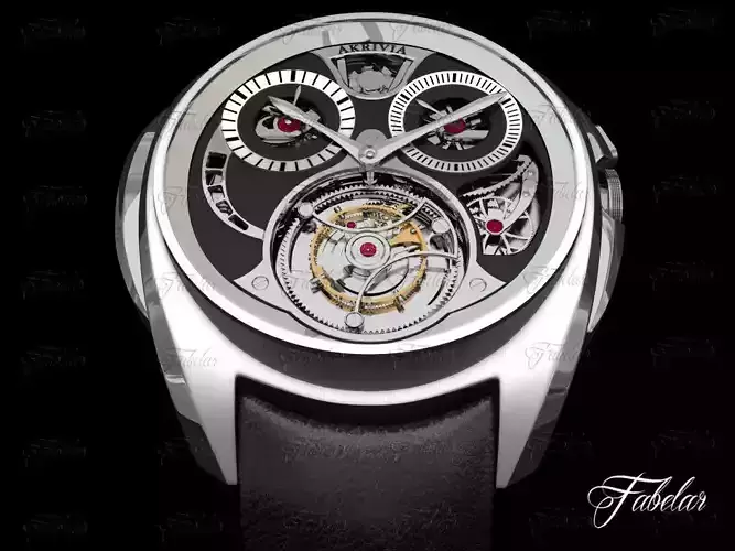 AkriviA Tourbillon Monopusher Chronograph