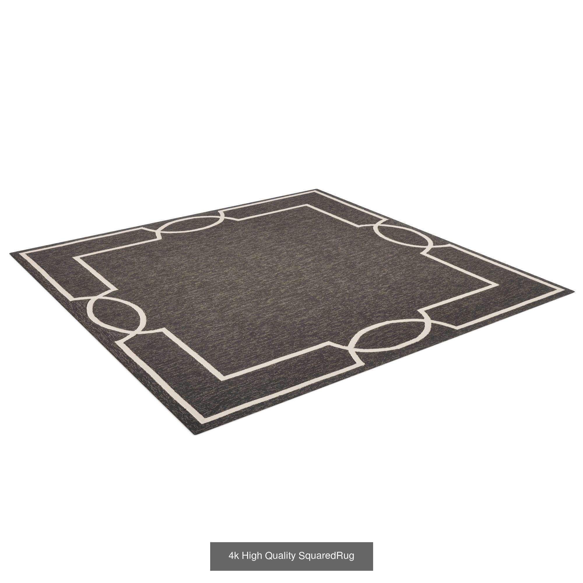 Colletction of 4k High Quality SquaredRug 3D Model Collection_3