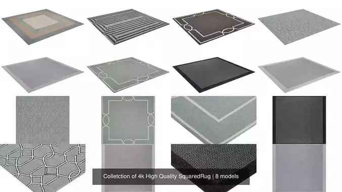 Colletction of 4k High Quality SquaredRug