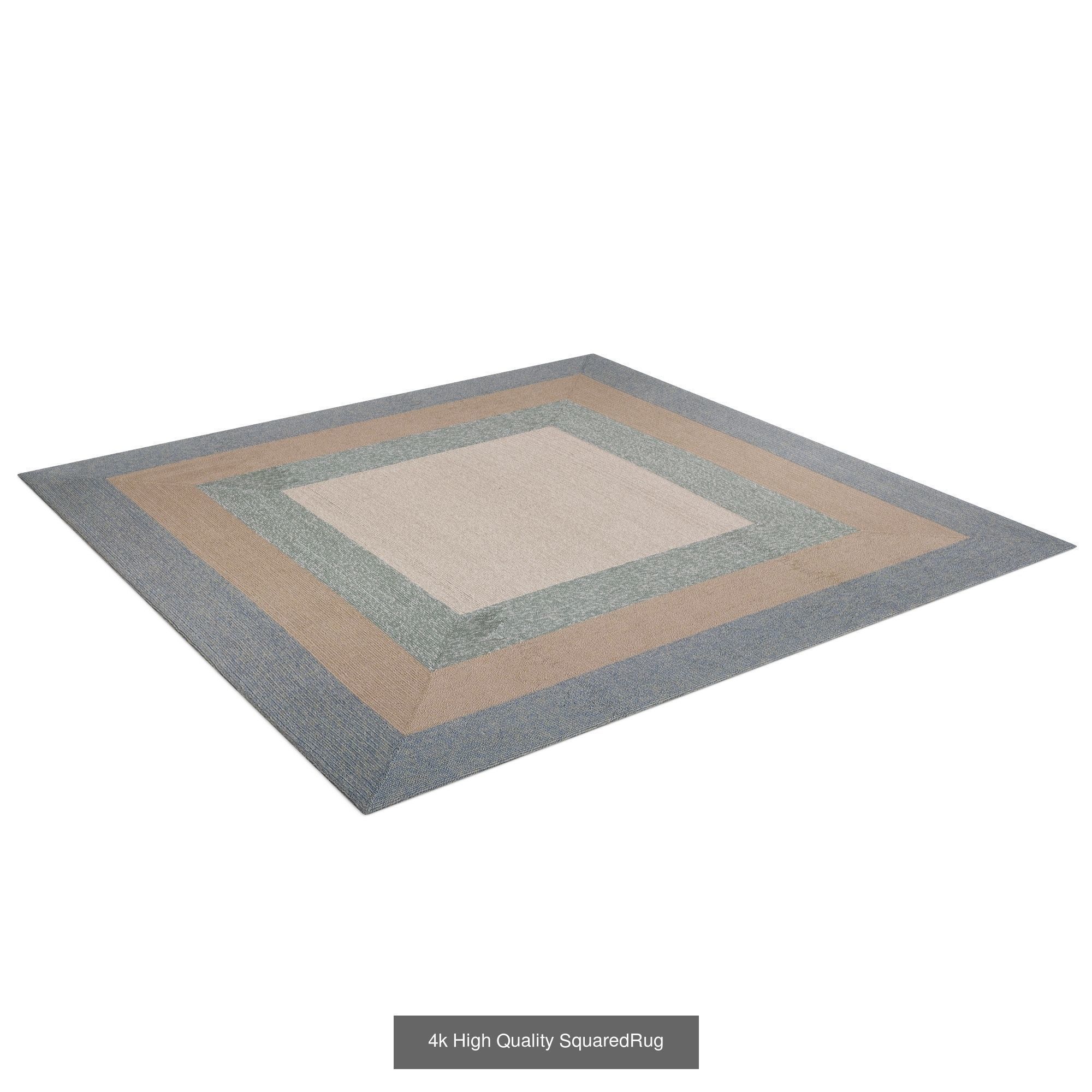 Colletction of 4k High Quality SquaredRug 3D Model Collection_1