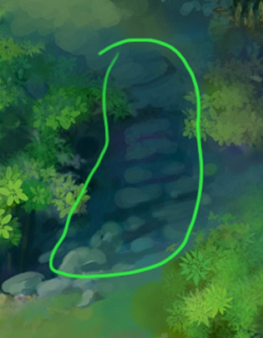 Qu You Path - Stone Ladder 02 3D model_4