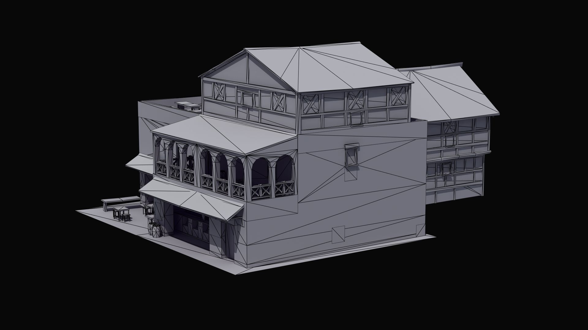 Old Tavern 3D model_27