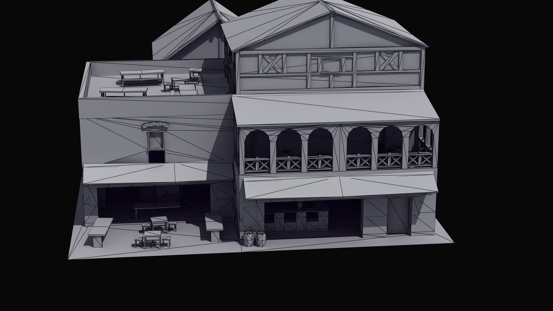 Old Tavern 3D model_39