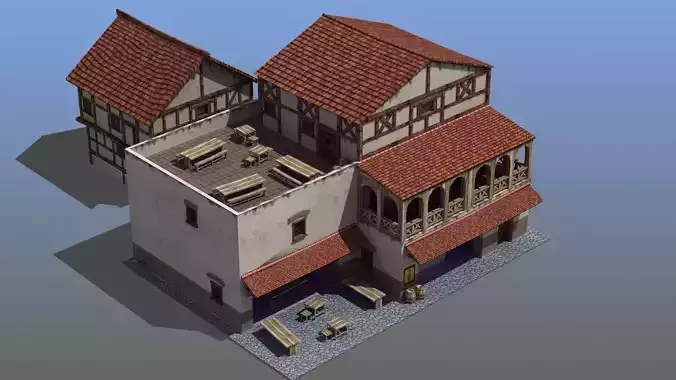 Old Tavern 3D model
