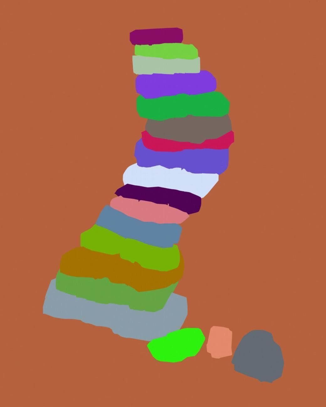 Qu You Path - Stairway 04 3D model_3