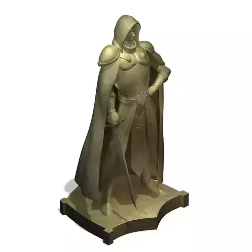 Human Ranger Area - Statue 02