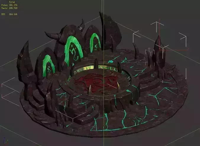 Lava Hell - Altar 65 3D model